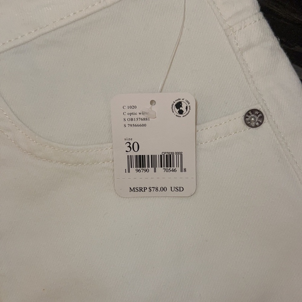 NWT Free People We The Free Beginner’s Luck Low Rise Slouch Short - Picture 6 of 8